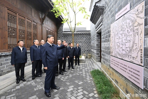 習近平在安徽考察調研